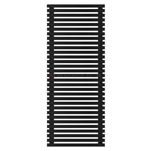 Arbiola Gorizont Ritmo H 750-40-31 секция чёрный горизонтальный  радиатор c боковым подключением