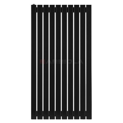 Arbiola Liner H 1200-36-10 секции черный вертикальный радиатор c боковым подключением
