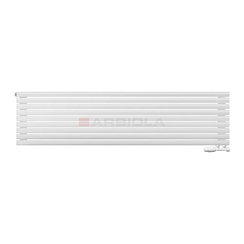 Arbiola Gorizont Iris V 1800-42-09 секции белый горизонтальный радиатор c нижним подключением