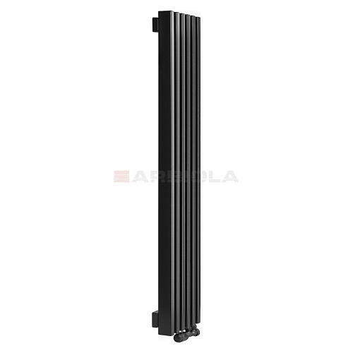 Arbiola Compact V 1200-63-16 секции черный вертикальный радиатор c нижним подключением