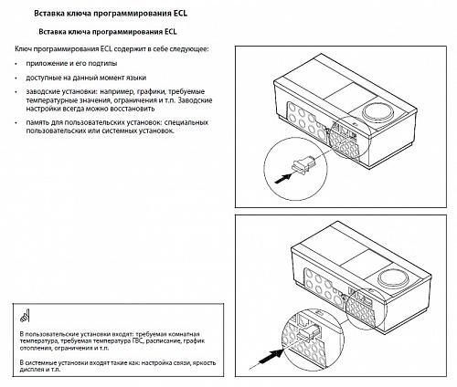 Danfoss A260 (087H3801) Ключ программирования