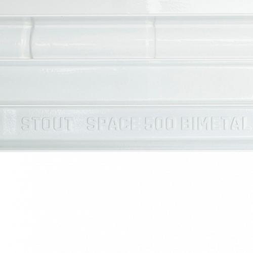 Stout Space 500 -10 секции секционный биметаллический радиатор