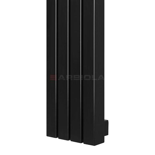 Arbiola Mono H 1500-60-07 секции черный вертикальный радиатор c боковым подключением