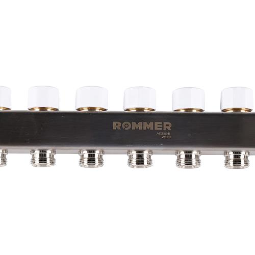 ROMMER Коллектор из нержавеющей стали с расходомерами 09 вых.