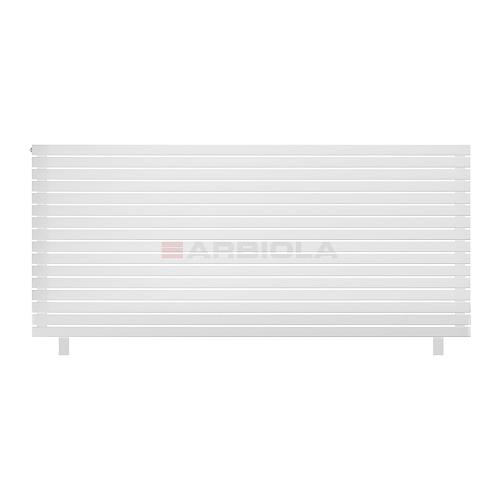 Arbiola Gorizont Liner HZ 2500-36-16 секции белый горизонтальный радиатор c боковым подключением с ножками