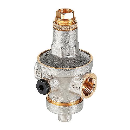 Valtec 1/2" Редуктор давления регулируемый мембранный