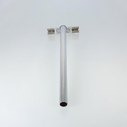 Valtec 15 мм, 16х15х16, 30 см Пресс-фитинг - тройник с хромированной трубкой