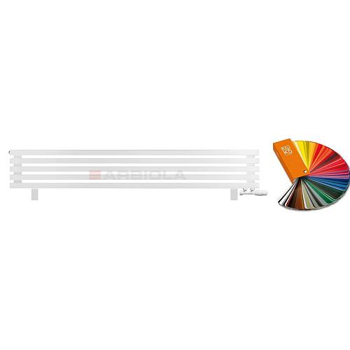 Arbiola Gorizont Ritmo VZ 1750-40-05 секций цветной горизонтальный  радиатор c нижним подключением (на ножках)