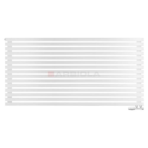 Arbiola Ritmo Gorizont V 1500-40-15 секций белый горизонтальный радиатор c нижним подключением
