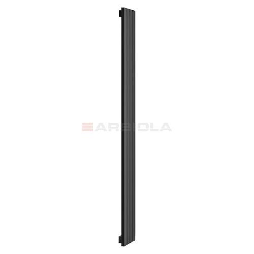 Arbiola Liner H 2200-36-09 секции черный вертикальный радиатор c боковым подключением