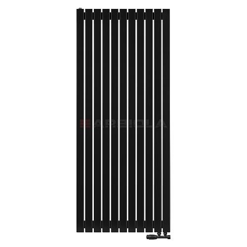 Arbiola Liner V 1750-36-11 секции черный вертикальный радиатор c нижним подключением