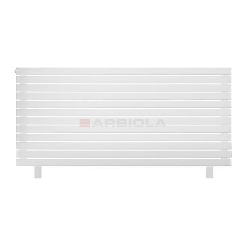 Arbiola Gorizont Liner HZ 1800-36-12 секции белый горизонтальный радиатор c боковым подключением с ножками