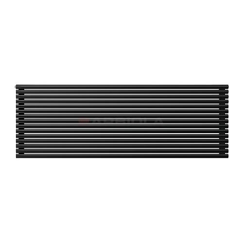 Arbiola Gorizont Iris H 2200-42-15 секции черный горизонтальный радиатор c боковым подключением