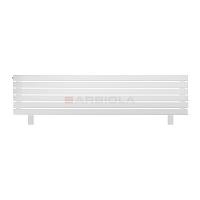 Arbiola Gorizont Liner HZ 1800-36-06 секции белый горизонтальный радиатор c боковым подключением с ножками