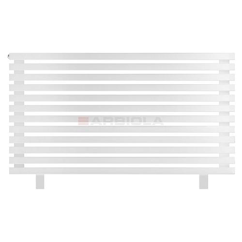 Arbiola Gorizont Ritmo HZ 1200-40-12 секций белый горизонтальный  радиатор c боковым подключением (на ножках)