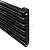 Arbiola Gorizont Iris H 700-42-38 секции черный горизонтальный радиатор c боковым подключением