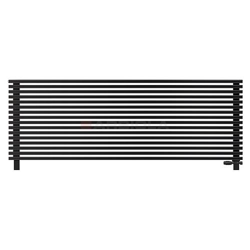 Arbiola Gorizont Compact VZ 2000-63-16 секции черный горизонтальный радиатор c нижним подключением с ножками