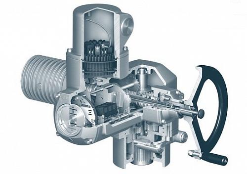 Danfoss AUMA SQ 07.2 DN100 (065N8200) Электропривод для шаровых кранов JIP 