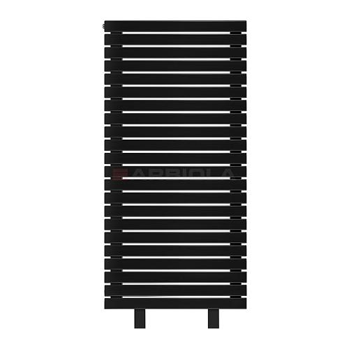 Arbiola Gorizont Liner HZ 750-36-22 секции черный горизонтальный радиатор c боковым подключением с ножками