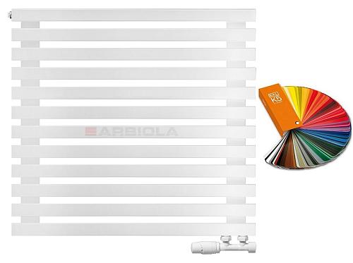 Arbiola Gorizont Ritmo V 1000-40-12 секции цветной горизонтальный радиатор c нижним подключением