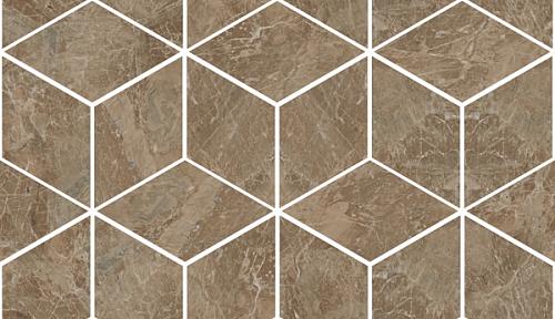 Versace Marble Mos.T3-3D Marrone 17x29,1 см Настенная плитка