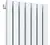 КЗТО QUADRUM 30 V 2- 1750-8 U RAL1T104S9016 Радиатор (белый муар) с нижним подключением