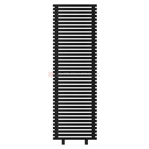 Arbiola Gorizont Ritmo HZ 750-40-39 секций чёрный горизонтальный  радиатор c боковым подключением (на ножках)