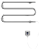 Terminus 25 М-образный 600x350 Электрический полотенцесушитель 