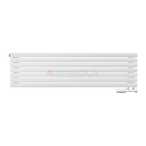 Arbiola Gorizont Iris V 1500-42-07 секции белый горизонтальный радиатор c нижним подключением