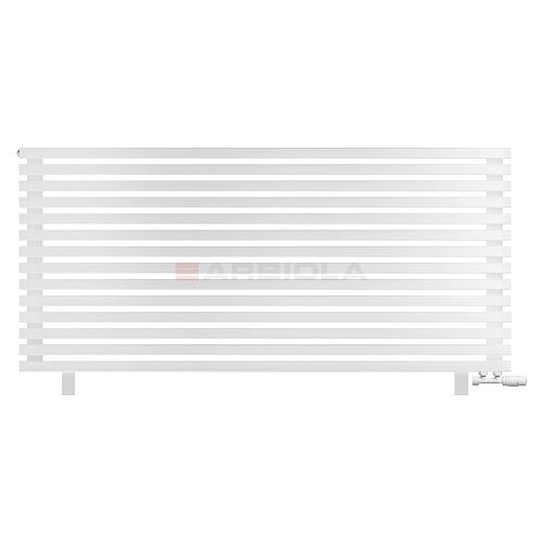 Arbiola Gorizont Ritmo VZ 1750-40-14 секций белый горизонтальный  радиатор c нижним подключением (на ножках)