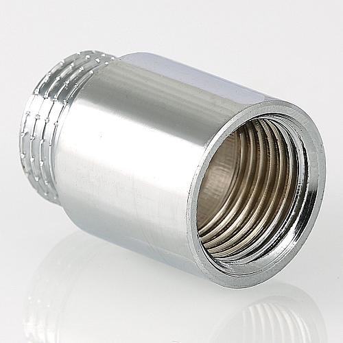 Valtec 3/4" x 20 мм Удлинитель хромированный внутренняя/наружная резьба