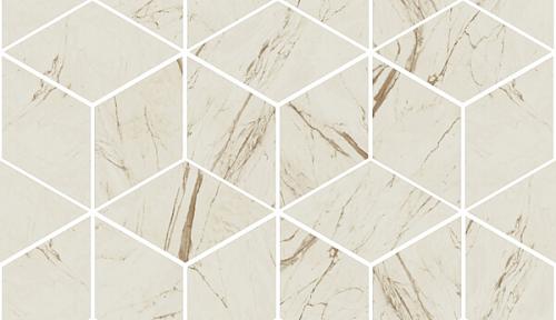 Versace Marble Mos.T3-3D Bianco 17x29,1 см Настенная плитка