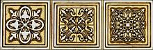 Aparici Symbol Gold CF 6.5x20 декоративный элемент