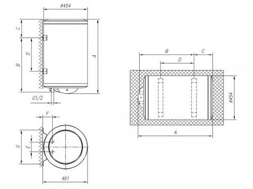 GORENJE TGU200NGB6 Эл. накопительный водонагреватель