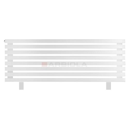Arbiola Gorizont Ritmo HZ 1200-40-08 секций белый горизонтальный  радиатор c боковым подключением (на ножках)