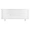 Arbiola Gorizont Ritmo HZ 1250-40-08 секций белый горизонтальный  радиатор c боковым подключением (на ножках)