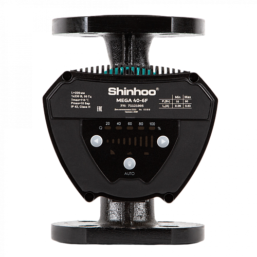 SHINHOO MEGA 40-6F 1x230V Циркуляционный энергоэффективный насос