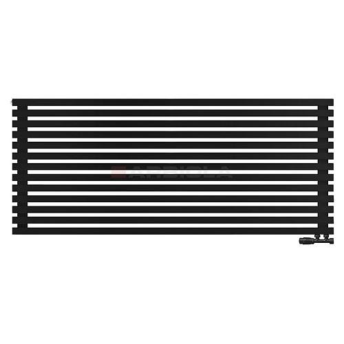 Arbiola Ritmo Gorizont V 2000-40-13 секций чёрный горизонтальный радиатор c нижним подключением