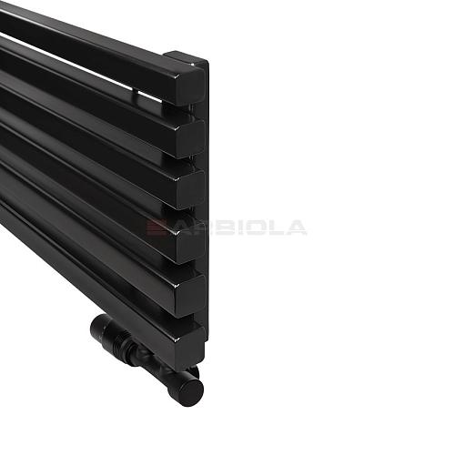 Arbiola Gorizont Ritmo V 500-40-05 секции чёрный горизонтальный радиатор c нижним подключением