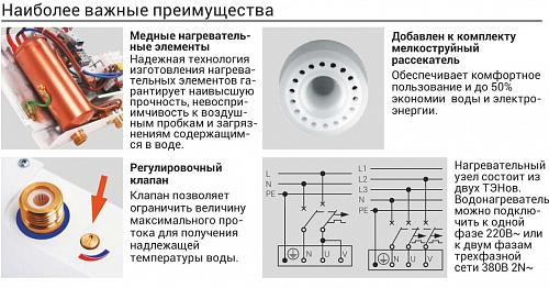 Kospel EPO.G-5 Amicus Электрический проточный водонагреватель