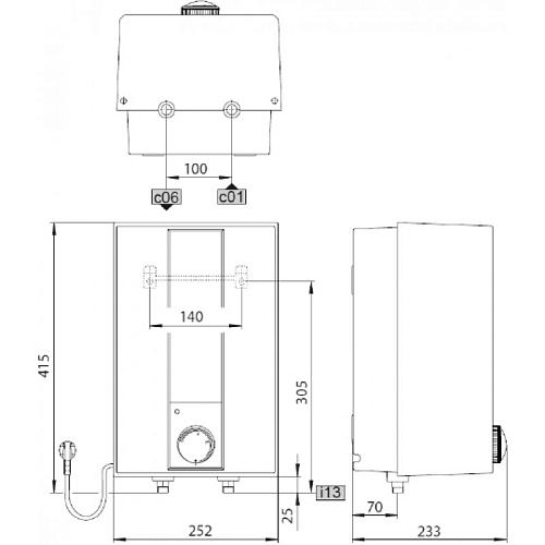 Stiebel Eltron ESH 5 O-N Trend + tap Электрический водонагреватель