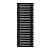 Arbiola Gorizont Iris H 600-42-26 секции черный горизонтальный радиатор c боковым подключением