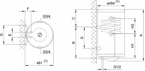 GORENJE TGRK80LNGB6 Эл. накопительный водонагреватель