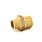 Effebi Ниппель переходной НН 3/8" x 1/2" бронза