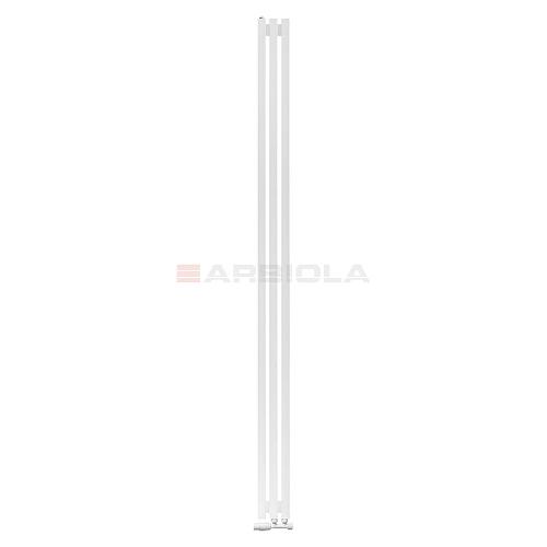 Arbiola Ritmo V 2500-40-03 секции белый вертикальный радиатор c нижним подключением
