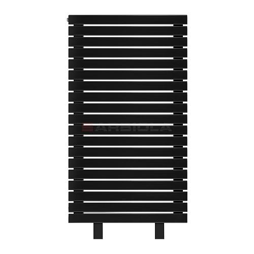 Arbiola Gorizont Liner HZ 750-36-19 секции черный горизонтальный радиатор c боковым подключением с ножками