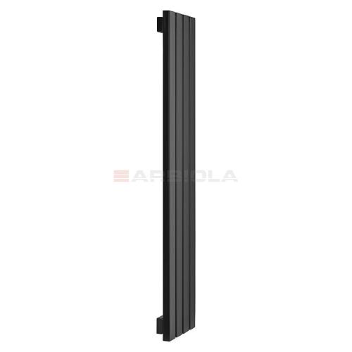 Arbiola Liner H 1250-36-10 секции черный  вертикальный радиатор c боковым подключением