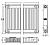 Kermi FKO 11  900х700 панельный радиатор с боковым подключением