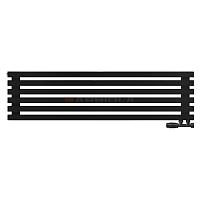 Arbiola Ritmo Gorizont V 1200-40-06 секций чёрный горизонтальный радиатор c нижним подключением