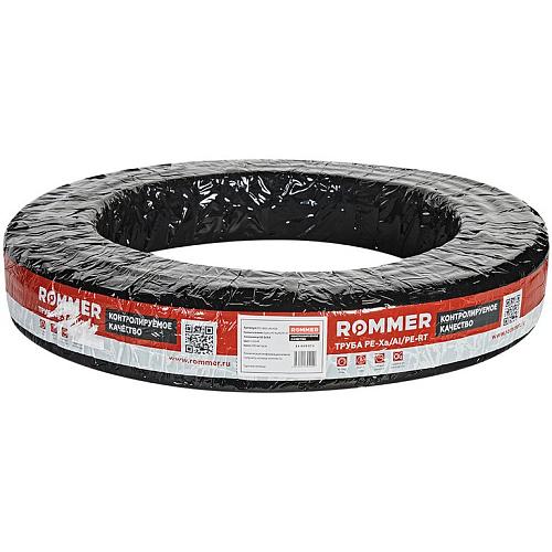 Rommer PE-Xa/Al/PE-RT 25х3.7 (50 м) труба из сшитого полиэтилена с алюминиевым слоем серая
